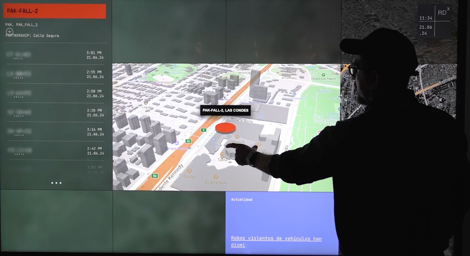 La Región del Biobío se incorporará al Sistema Integrado de Teleprotección con Inteligencia Artificial (SITIA) en 2026